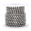 Iron Rhinestone Strass Chains CH-YW0003-01C-NF-1