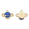 Alloy Enamel Pendants ENAM-T009-66B-RS-1