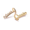 Teardrop Sparkling Cubic Zirconia Cuff Earring for Her ZIRC-C025-21G-2