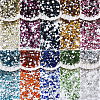 Glass Rhinestone Flat Back Cabochons RGLA-YW0001-A04-3