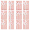 Polka Dot Print Cardboard Jewelry Gift Boxes with Bowknot CON-TAC0001-10A-3