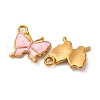 304 Stainless Steel Enamel Charms STAS-Q363-02B-G-2