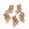 Alloy Enamel Pendants E516-4-1
