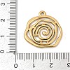 304 Stainless Steel Pendants STAS-C121-45A-G-3