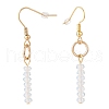 Opalite Beads Dangle Earrings EJEW-JE04709-03-3