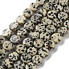 Natural Dalmatian Jasper Beads Strands G-B138-B02-01-2