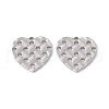Non-Tarnish 304 Stainless Steel Pendants STAS-K242-06P-2