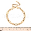 304 Stainless Steel Cable Chain Bracelets for Women BJEW-U038-01G-5