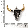 304 Stainless Steel Pendants STAS-Z067-04G-3
