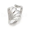 Brass Adjustable Cuff Rings for Women RJEW-B132-01B-G-4