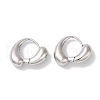 Teardrop Brass Hoop Earrings for Women EJEW-U008-15P-1