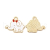 Alloy Enamel Pendants ENAM-M053-03G-2