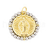 Rack Plating Brass Pendants KK-P269-16G-C-1