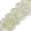 Natural Green Moonstone Beads Strands G-NH0060-A01-02-2