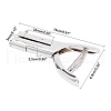 Zinc Alloy Card Paper Craft Punch AJEW-WH0140-84-2