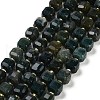 Natural Moss Agate Beads Strands G-NH0010-D01-01-2