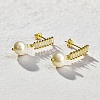 Elegant S925 Sterling Silver Round Stud Earrings RD5278-1