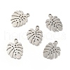 Non-Tarnish 201 Stainless Steel Pendants X-STAS-E015-09P-2