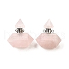 Gemstone Perfume Bottle Pendants G-L623-08P-2