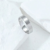 Stainless Steel Open Cuff Ring GK9650-3-3