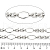 304 Stainless Steel Oval Link & Watch Band Chains CHS-A016-43P-A-2