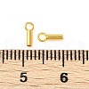 925 Sterling Silver Cord Ends STER-F036-21G-1mm-2