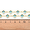 Brass Rhombus Link Chains CHC-N023-08D-G-3