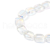 Electroplate Glass Bead Strands EGLA-P049-02A-4