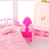Plastic Bedroom Set Miniature Ornaments PW-WGD51E8-01-2