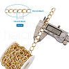 Decorative Chain Aluminium Twisted Chains Curb Chains CHA-TA0001-07G-7
