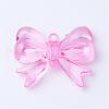 Transparent Acrylic Pendants TACR-S132-10-2