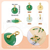  36Pcs 4 Colors Glass Pendants GLAA-TA0002-45-4