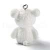 Opaque Resin Pendants RESI-A030-06C-2