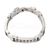 304 Stainless Steel Panther Chain Bracelets for Women Men BJEW-R018-03P-4