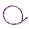 Dyed Natural Regalite/Imperial Jasper/Sea Sediment Jasper Beads Strands G-B124-C05-07-4