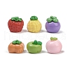 Oapque Resin Cabochons RESI-K043-13-1