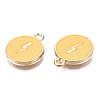 Alloy Enamel Pendants ENAM-N054-89G-3