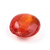 Handmade Silver Foil Glass Beads SLF15mmY-03-2