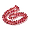 Electroplate Glass Beads Strands EGLA-Z001-03A-AB01-2