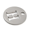 Non-Tarnish 304 Stainless Steel Pendants STAS-F233-M-P01-A-H-2