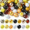 DIY Bubblegum Bracelet Pendant Decoration Making Kit for Sunflower Theme MACR-CJC0005-02A-01-8