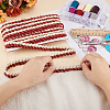 Two Tone Polycotton Braided Rioon OCOR-WH0097-56B-4