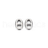 Non-Tarnish 304 Stainless Steel Connector Charms X-STAS-N097-168P-1
