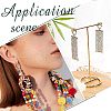 Unicraftale 304 Stainless Steel Huggie Hoop Earrings EJEW-UN0001-23-5