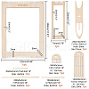 Wood Tassel Maker Kits DIY-WH0401-41-2