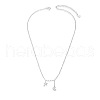 SHEGRACE Fashion Rhodium Plated 925 Sterling Silver Pendant Necklace JN81A-3