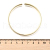 Brass Cuff Bangles for Women BJEW-G742-01G-5