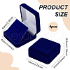 Velvet Badge Packaging Box CON-WH0086-138B-2