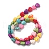 Synthetic Turquoise Beads Strands G-B140-F01-2