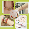 Brass Rhinestone Strass Chains CHC-WH0015-01G-6